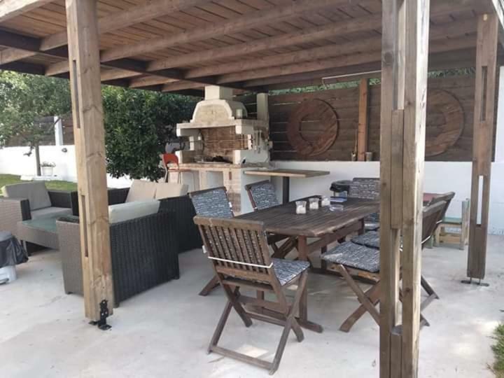 Villa Thanos Marathiás Exterior foto